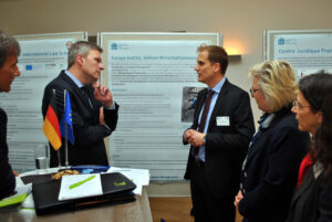 Read more about the article Besuch von Herrn Peter Strobel, dem neuen Europaminister