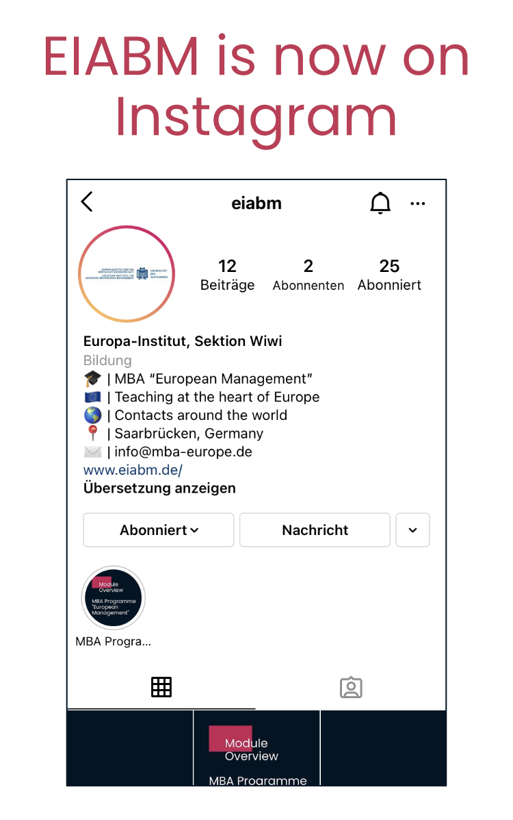 You are currently viewing EIABM is now on Instagram