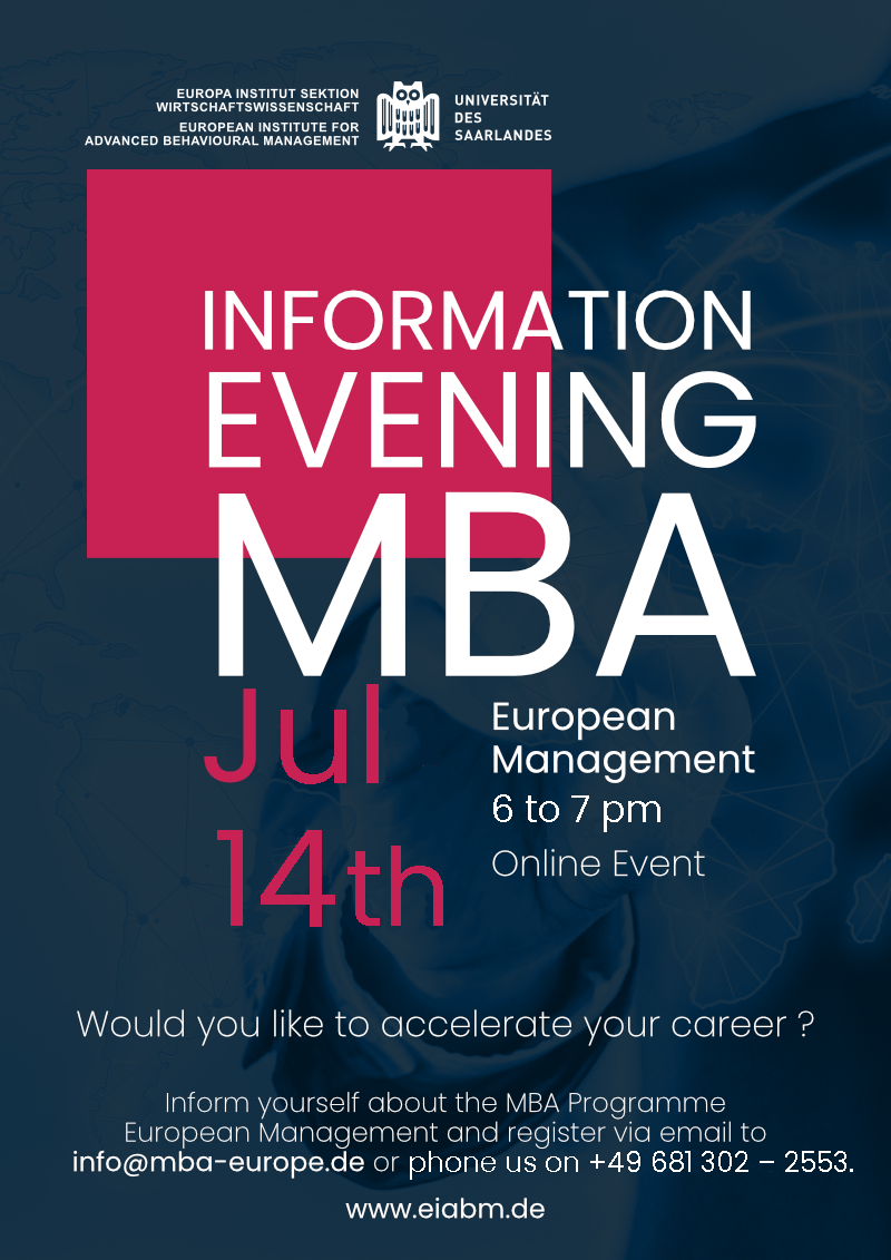 You are currently viewing Are you interested in accelerating your career ? Get to know us and inform yourself at the Online Info Session on 14th of June 2022, 6-7pm !