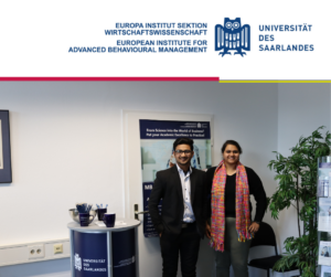 Read more about the article Best wishes to our two Guest Students from IIFT, India !