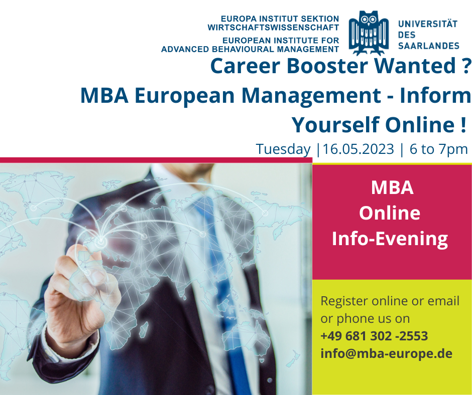You are currently viewing Are you interested in accelerating your career? Get to know us and inform yourself at the Online Info Session on 16th of May 2023!