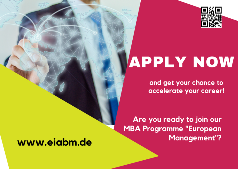 Read more about the article 💼 MBA in European Management: Apply Now! 💼