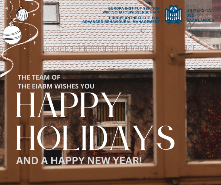 Read more about the article Merry Christmas and a happy new year from EIABM !