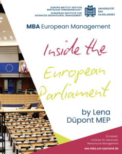 Read more about the article Gastvortrag von MEP Lena Düpont – Inside the European Parliament